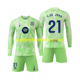 Maillot/Tenue FC Barcelone F DE JONG 21 Enfant Troisieme 2024/2025 Manche Longue